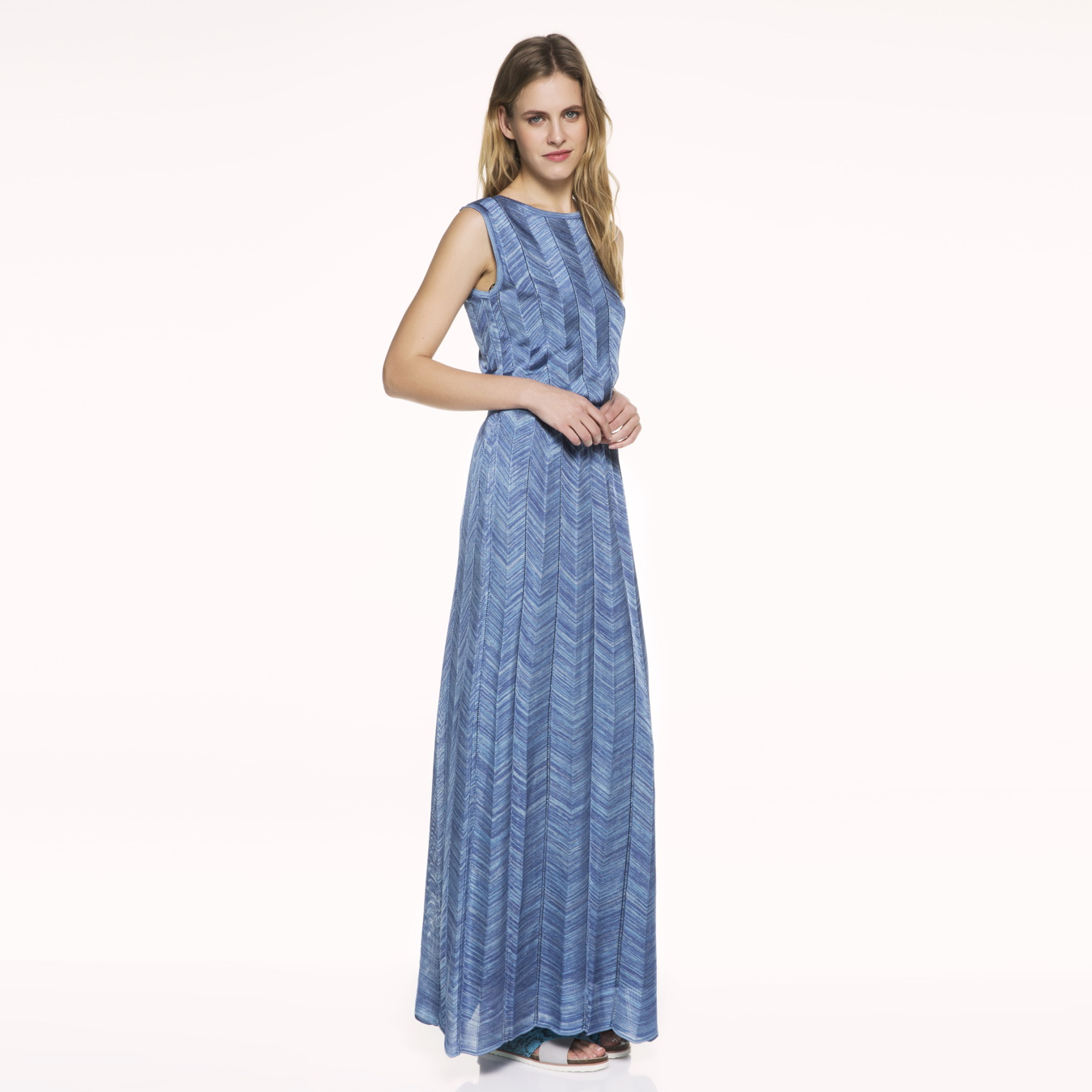 Sleeveless Blue