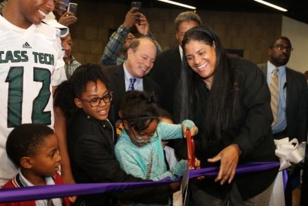 Newly renovated Tindal Rec Center opens