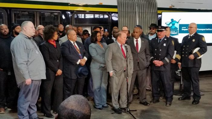 Hailing our Hereos: Mayor Duggan honors DDOT and DFD employees involved in saving City’s bus fleet from fire