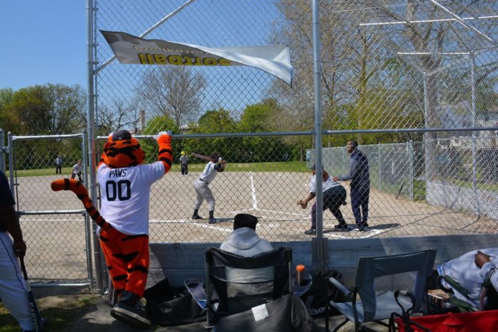 Comerica, Detroit Police Athletic League play a special game of baseball for kids