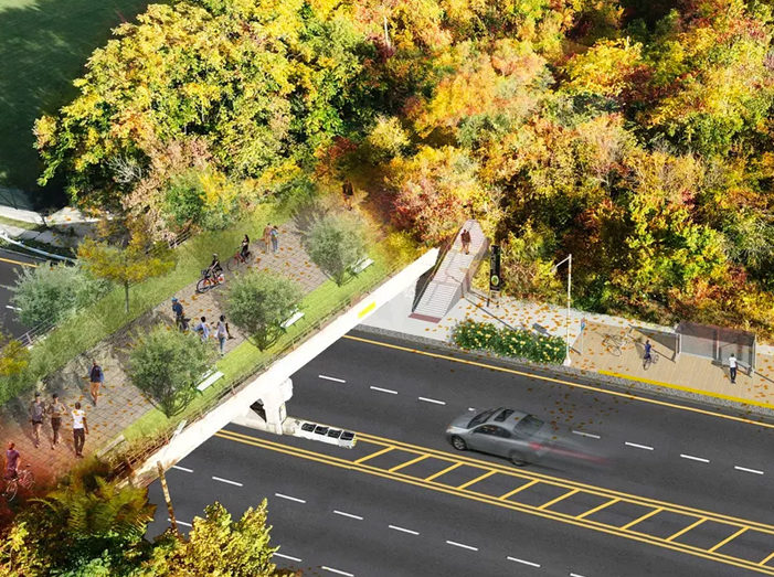 26-mile Joe Louis Greenway will connect neighborhoodsto riverfront, Dequindre Cut