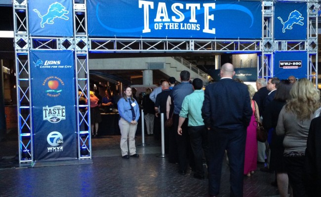 Detroit Lions to host sixth annual Taste of the Lions at Ford Field May 16