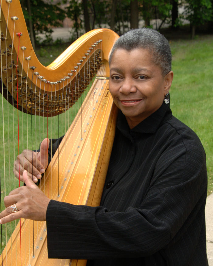 Heavenly harp music leads a classical trio in Palmer Woods concert on Sunday, April 29