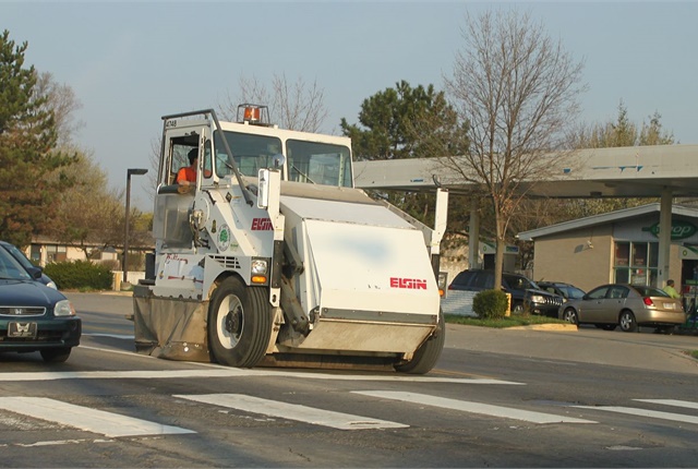 Detroit street sweepers begin cleaning 2,000 miles of residential streets
