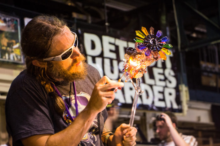 It’s magic: Glassblowing, arts festival comes to Russell Industrial Center to benefit art instruction in Detroit schools