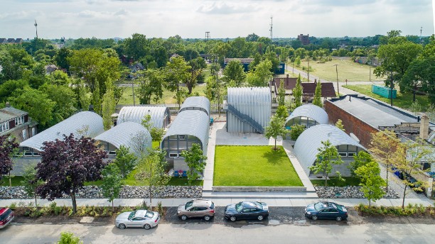 True North Quonset hut neighborhood selected as finalist for international architecture prize