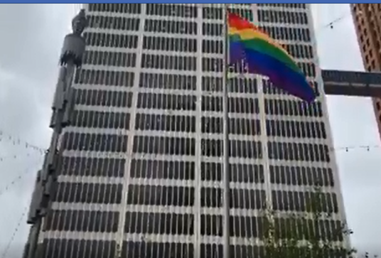 Detroit raises rainbow flag in Spirit Plaza to honor LGBTQ Pride Month