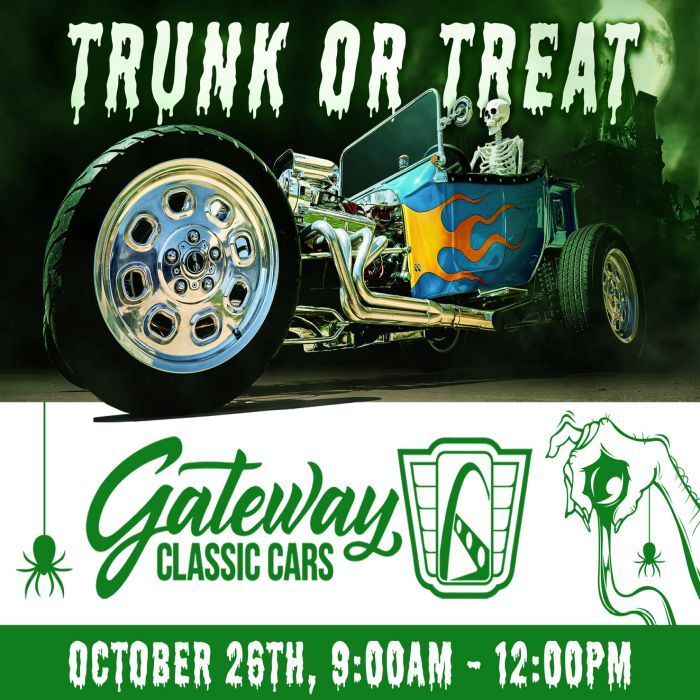 Trunk or Treat Caffeine and Chrome – Gateway Classic Cars of Detroit