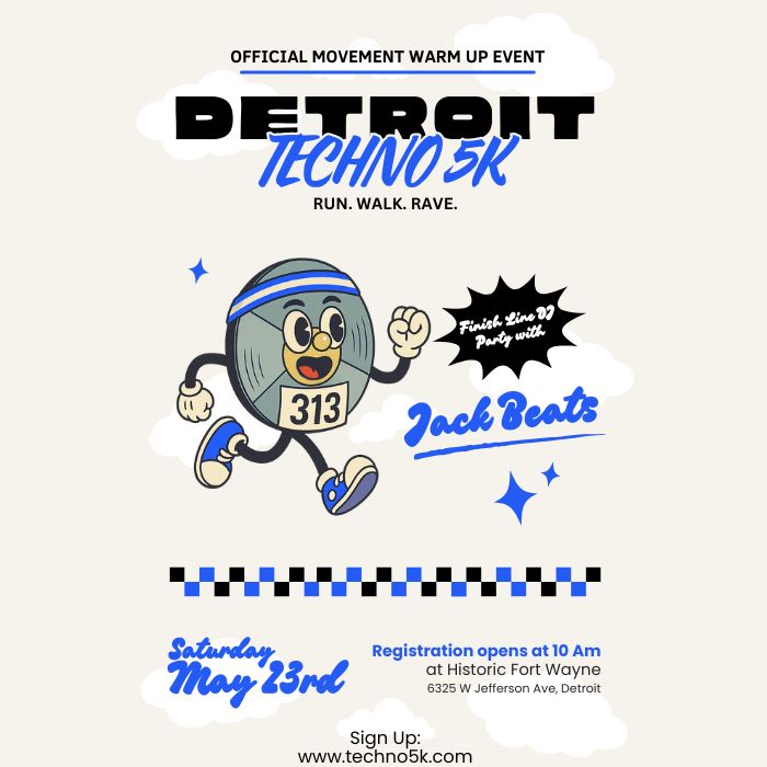 Detroit Techno 5k
